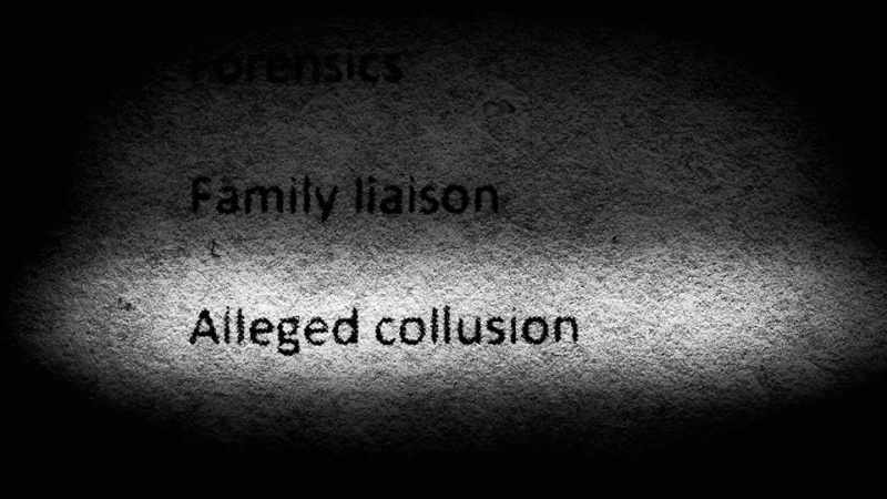 The text of the anonymous letter was missing
