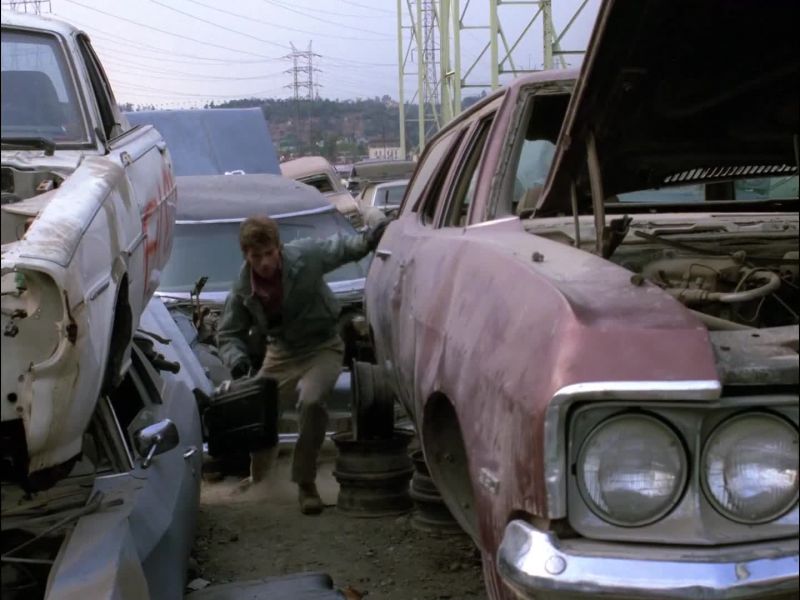 The thing about a junkyard is