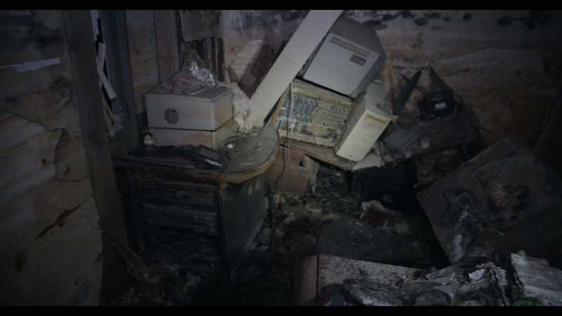 The thing playing music. -Yeah, ambient music