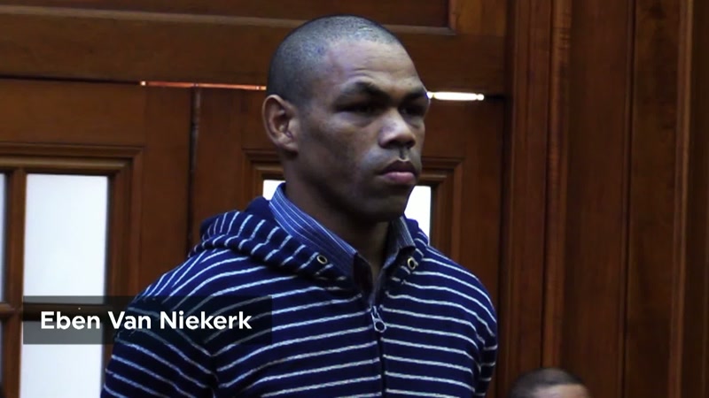 The third man was identified as Eben Van Niekerk