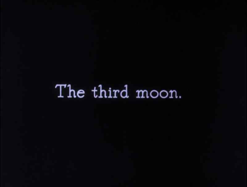 The third moon