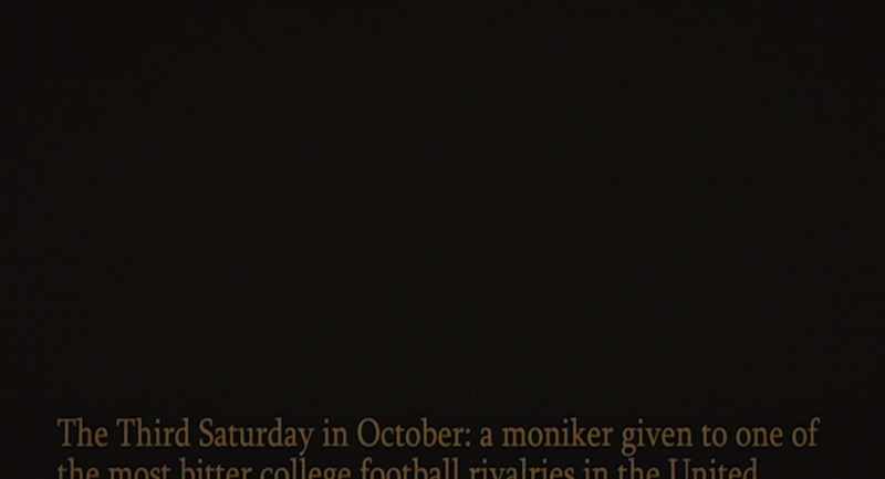 The third Saturday in October