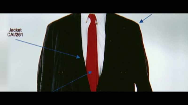 The three-quarter length coat which was very similar