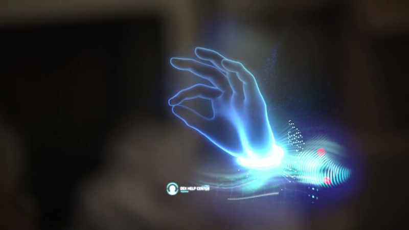 The thumb-index pinch. That's another one