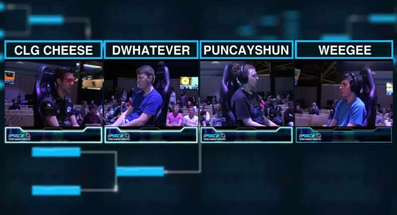 The Top-4 qualified for this first live event