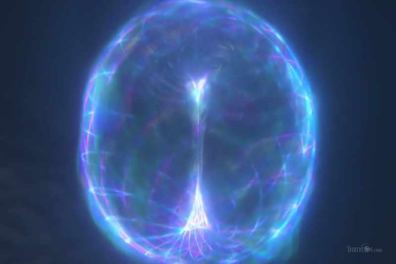 The torus looks like a doughnut