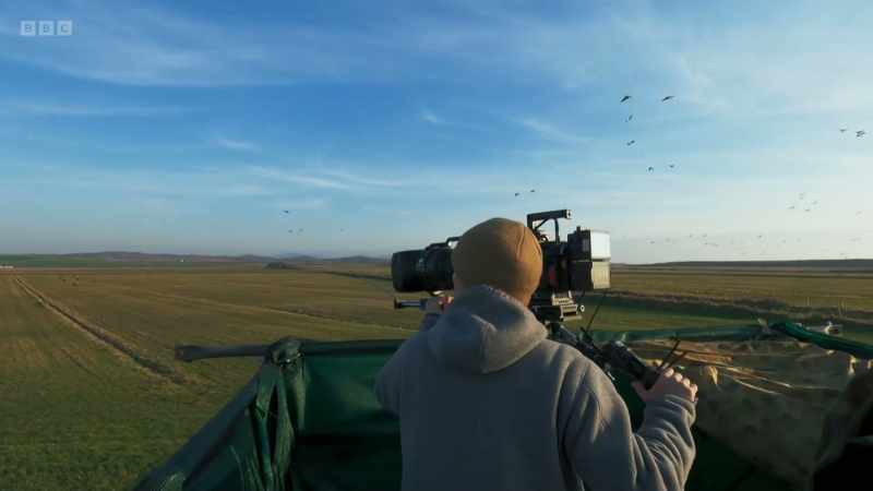 The tower hides enable views right across the grassland