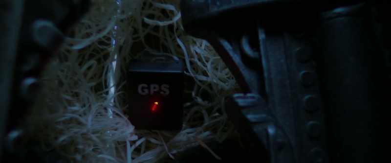The tracker got me to the house atop that hill