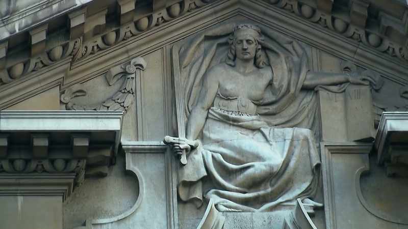The trial sat through