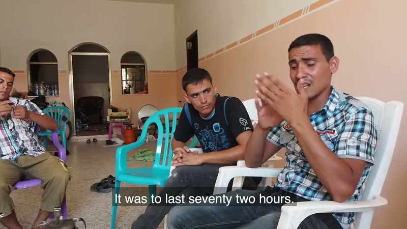 The truce lasted three days, starting on Friday, from 8 a.m