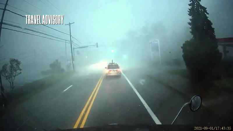 >>the trucker is caught out on the road
