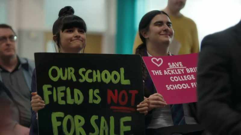 The Trust is selling our playing fields