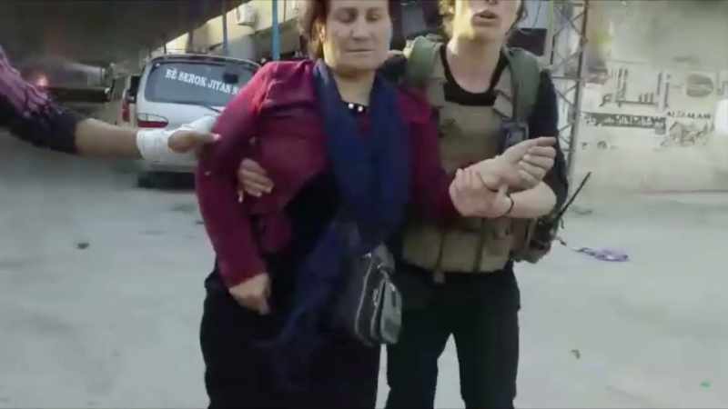 The Turks would come in and slaughter the Kurds