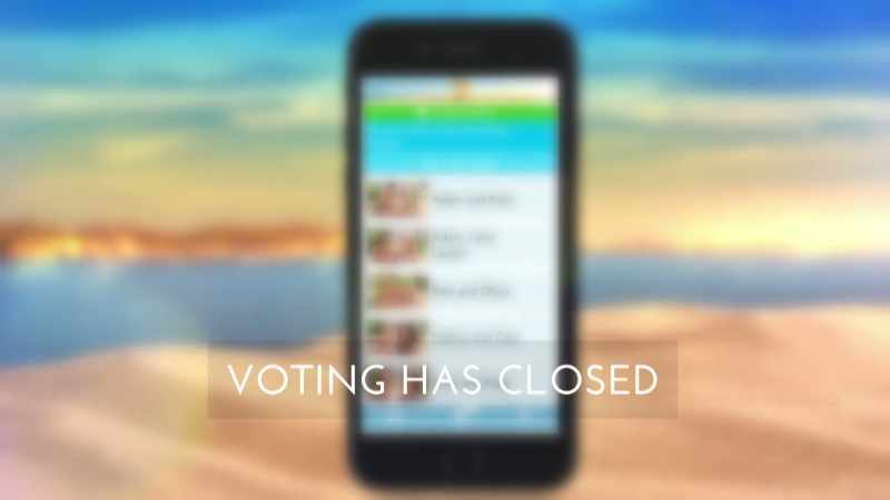The two couples with the fewest votes
