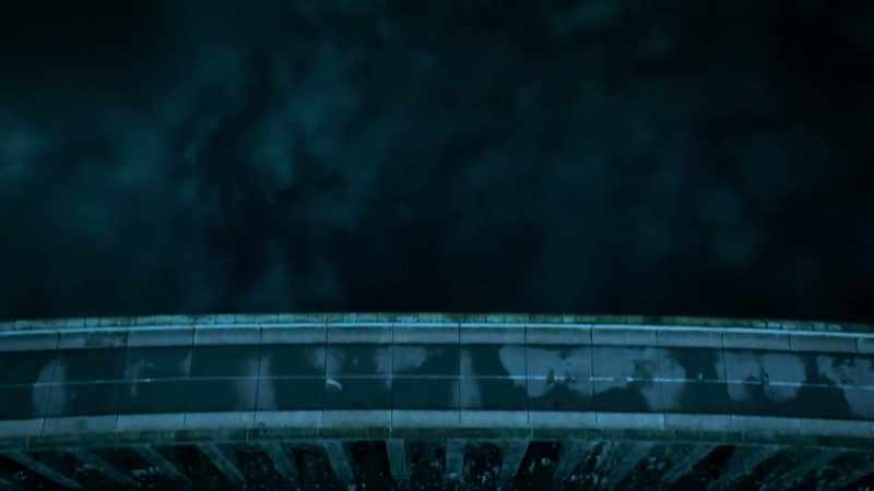 The underwater explosion fails to breach the mighty dam