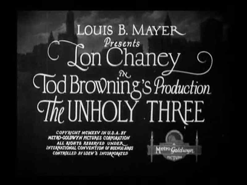 The Unholy Three