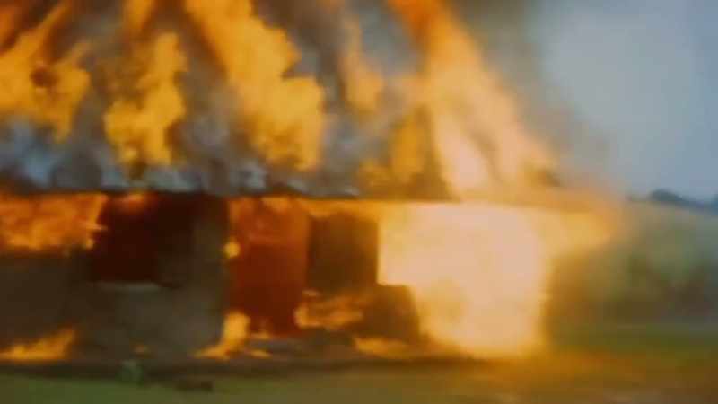 The use of fire as a weapon
