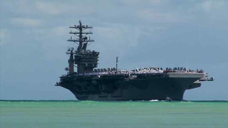 The USS Nimitz Carrier Strike Group