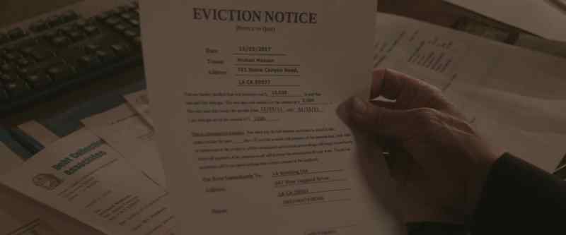 The various eviction notices