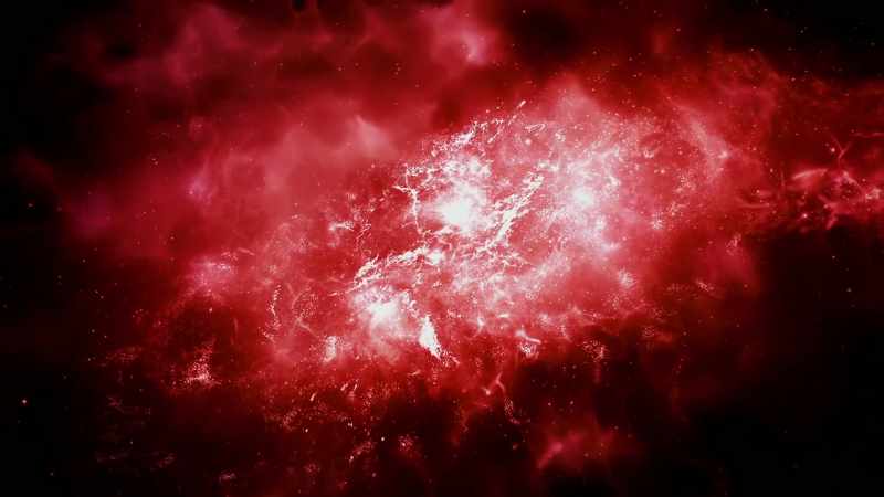 The vast void between stars