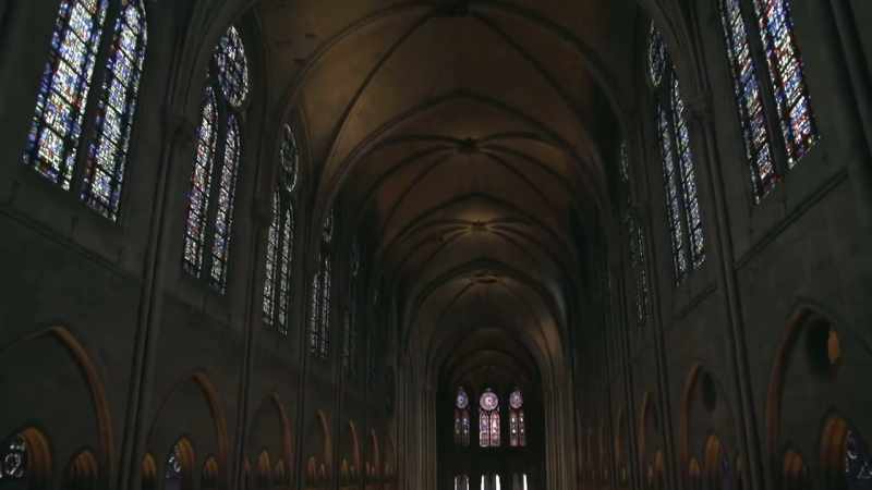 The vaulting was inconceivably high