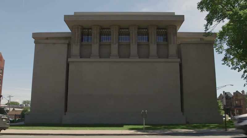 The very material that Unity Temple is constructed from