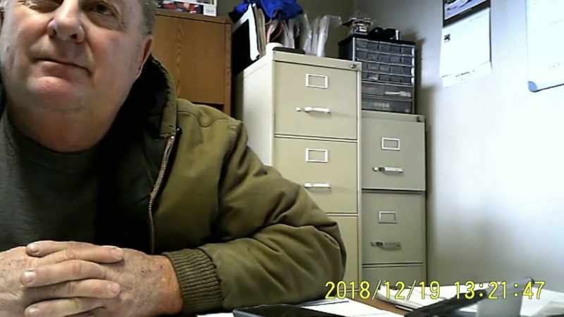 The video played almost in full for the jury