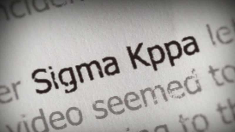 The video seemed to put Sigma Kappa