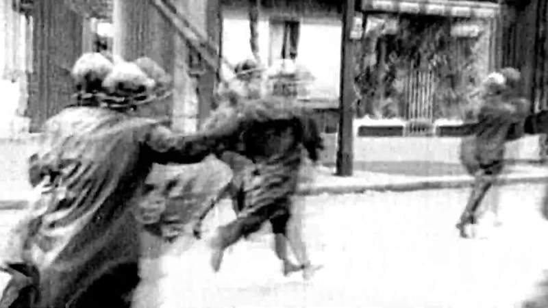 The violence was all pervasive and you can't help but live in it