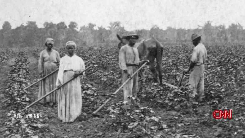 >> THE WAR BECOMES A WAR TO ABOLISH SLAVERY