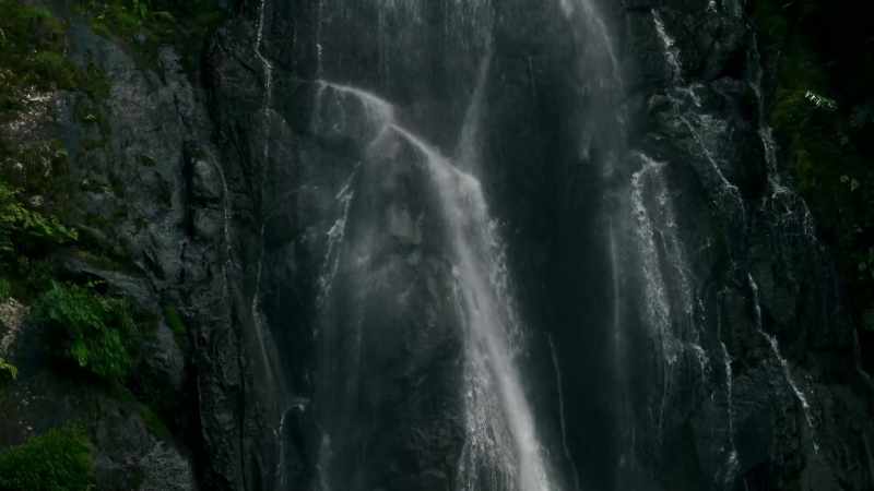 The waterfall
