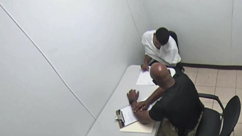 The way we came and arrested him and everything