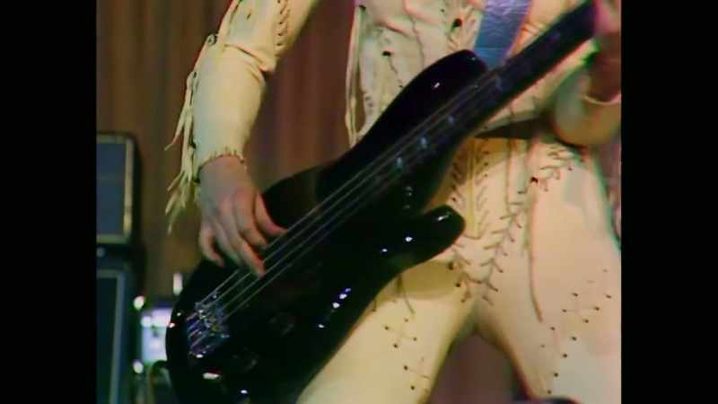 The way she moved and played bass