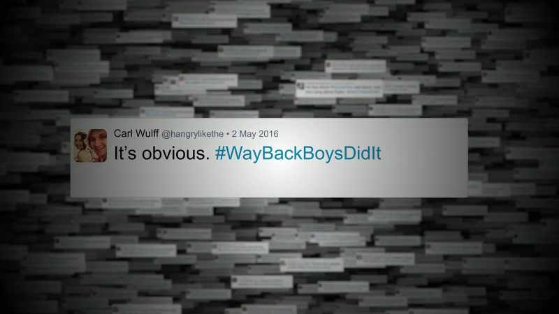 The Wayback Boys helped Dylan plan the prank