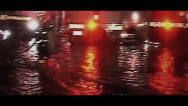 The weather system moved inland
