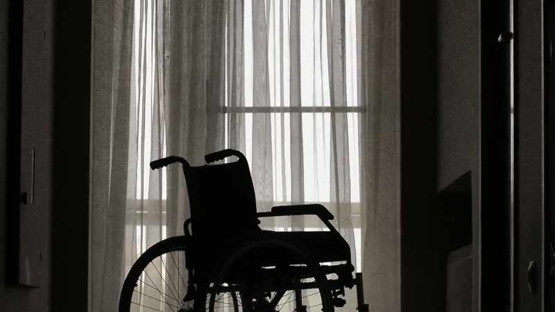 The wheelchairs just a prop
