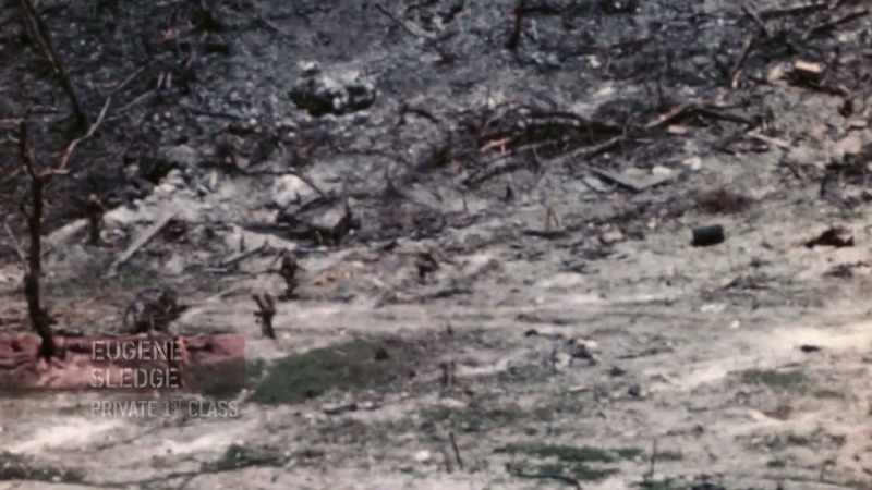 The whole island was a front line