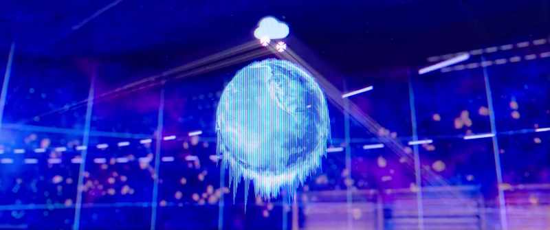 The whole planet will be covered with ice