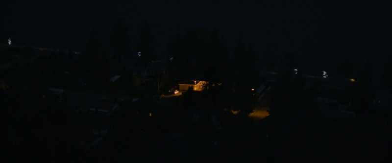 The whole town