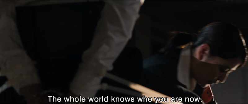 The whole world knows who you are now