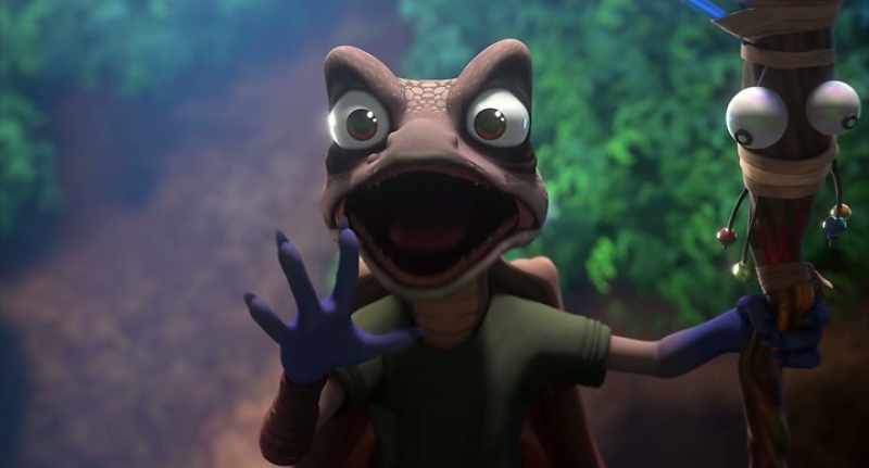 The wild. Boo!