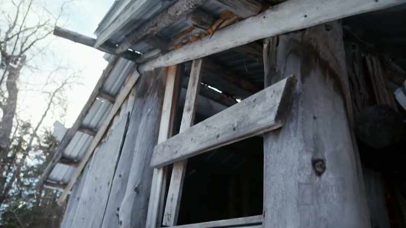The windows are gone, the deck is gone