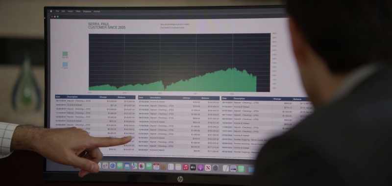 The wire transfers show when they bought crypto