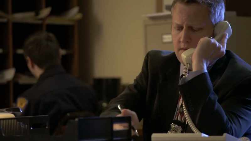 THE WOMAN TELLS DETECTIVE SNEED