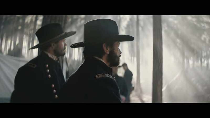 � The woods were set on fire by the bursting shells
