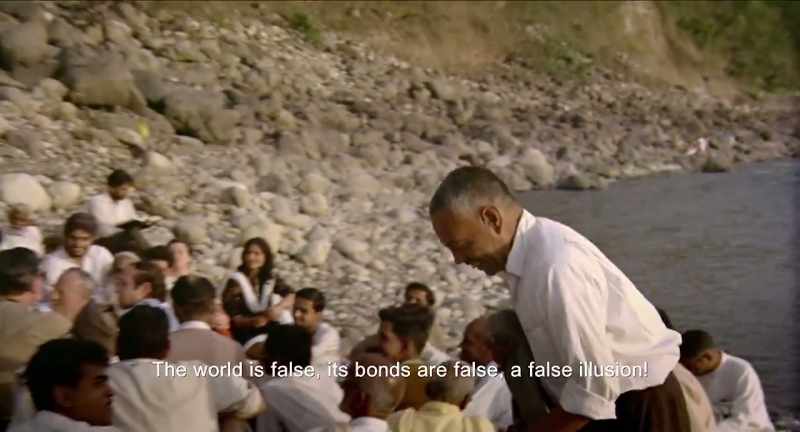 The world is false, its bonds are false, a false illusion!