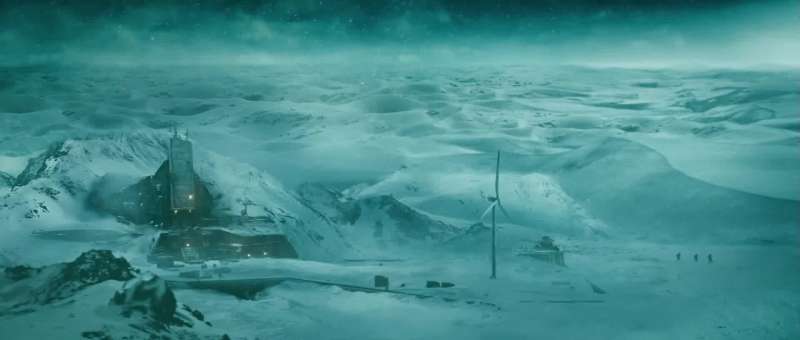 The world froze over a long time ago