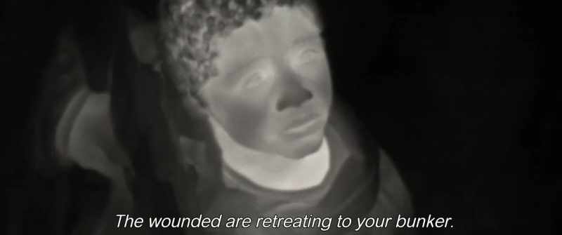 The wounded are retreating to your bunker