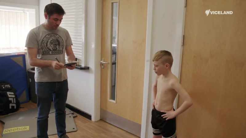 The youngest is 12-year-old feather weight, Philip