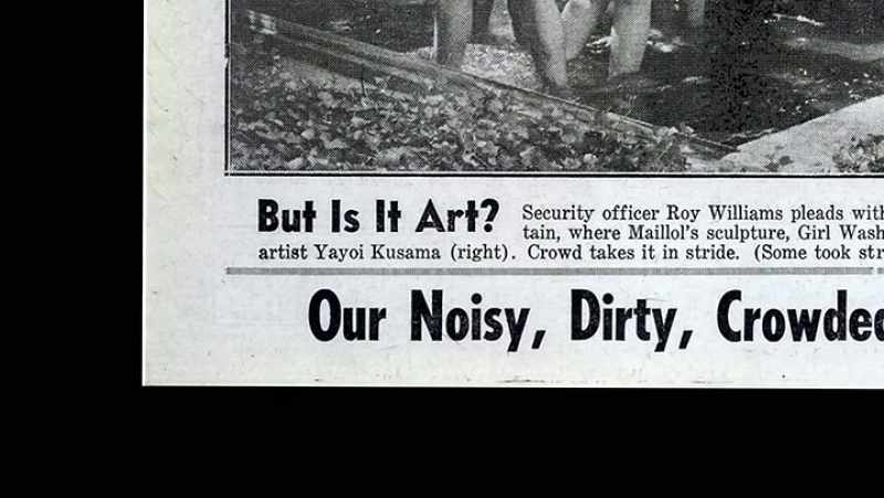 Their performance lasted until a MOMA guard